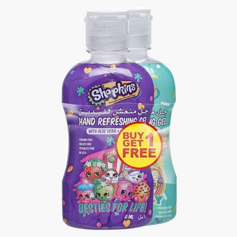 Shopkins Printed Hand Sanitizer - 60 ml (Buy 1 Get 1 Free)