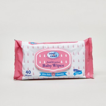 cool & cool Baby Wipes - Set of 3