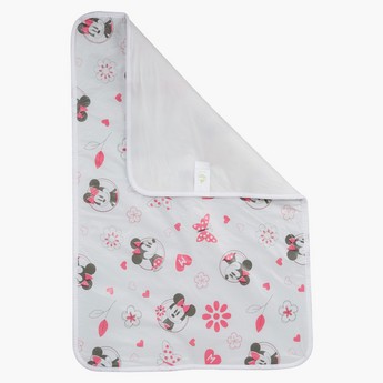 Minnie Mouse Print Rectangular Changing Pad