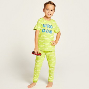 Juniors Printed 6-Piece Pyjama Set