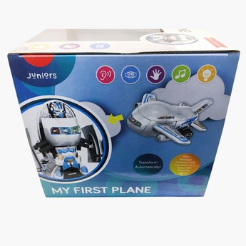 Juniors My First Plane Robot Toy