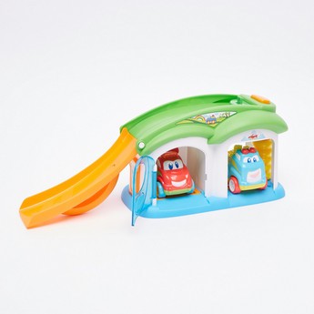 The Happy Kid Company VROOM VROOM Charge Station Playset