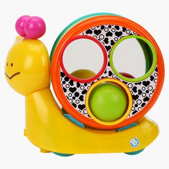 Speedys Magical Shell Snail Rattle Toy