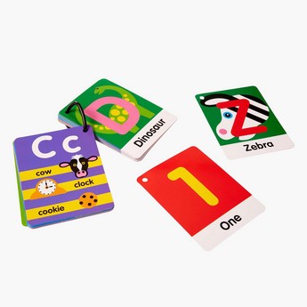 Melissa and Doug Jumbo ABC 123 Rug and Game Cards Set