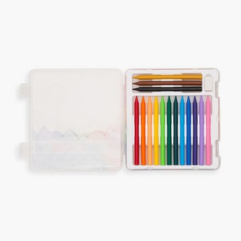 Ooly Un-Mistake-Ables! Erasable Crayons Set with Eraser