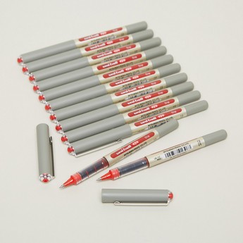 Mitsubishi Uni-ball Eye Fine Rollerball Pen - Set of 12