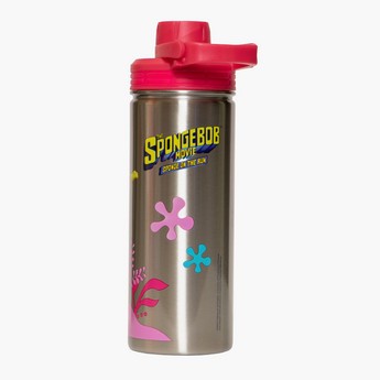 SpongeBob SquarePants Print Water Bottle - 600 ml