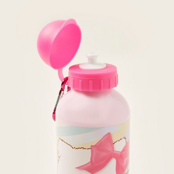 Hello Kitty Print Aluminium Water Bottle - 600 ml