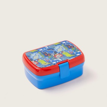 Juniors Dinosaur Print Lunch Box with Clip Lock Lid