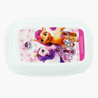 SunCe My Little Pony Print Lunch Box with Clip Lock Closure