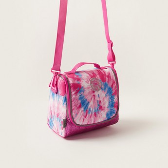 SHOUT Printed Lunch Bag with Shoulder Strap