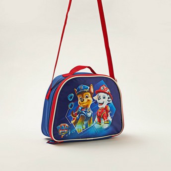 Paw Patrol Printed Insulated Lunch Bag with Adjustable Strap