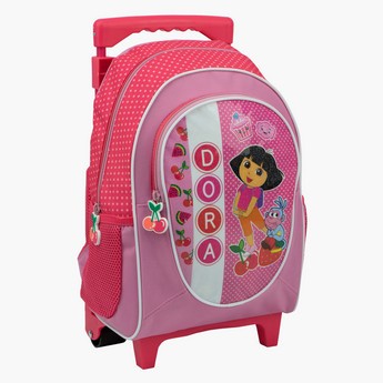 Dora The Explorer Print Trolley Backpack - 14 inches