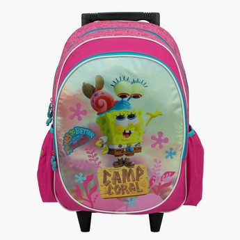 SpongeBob Print Trolley Backpack - 16 inches