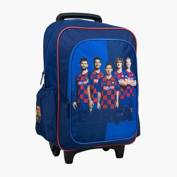 Barcelona Print Trolley Bag - 18 inches