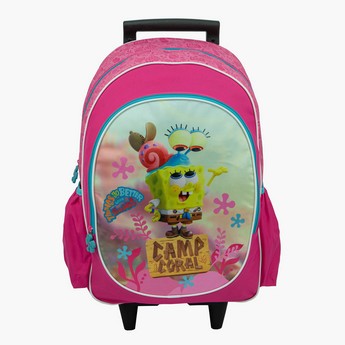 SpongeBob Print Trolley Backpack - 18 inches