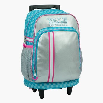 Yale University Textured Trolley Backpack - 16 inches