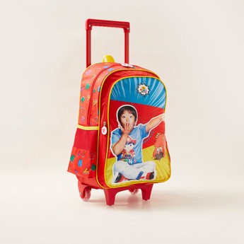 Ryan's World Printed Trolley Bag - 16 inches