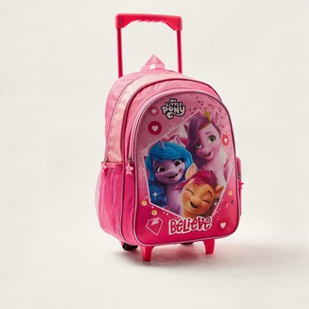 First Kid My Little Pony Print 5-Piece Trolley Backpack Set