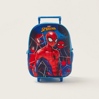 First Kid Spider-Man 3D Print 3-Piece 12-inch Trolley Backpack Set