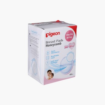 Pigeon Honey Comb Breast Pad - Set of 6