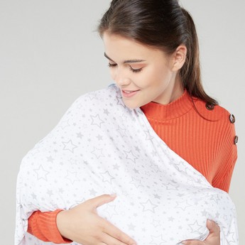 CuddleCo Printed Nursing Scarf