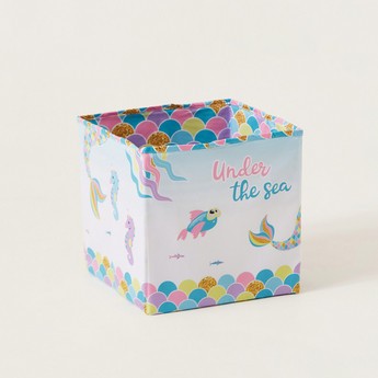 Juniors Mermaid Printed Storage Box