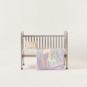 Fancy Fluff Unicorn Print 2-Piece Organic Comforter Set