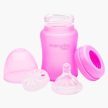 Everyday Baby Heat Sensing Glass Feeding Bottle - 150 ml