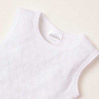 Juniors Round Neck Bodysuit