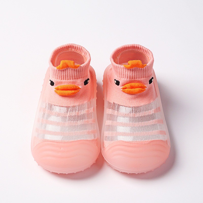 Children's Sock Shoes Summer Hollow Out Cartoon Anti-Skidding Baby Girl Outdoor Shoes Baby Boys Shoes First Walking Shoes 2022