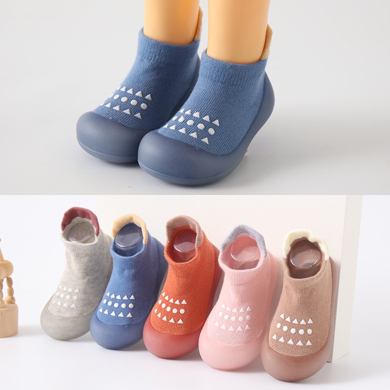 baby boy shoes children sock shoes non-slip floor socks boy girl soft rubber sole shoes baby sock shoes infant socks