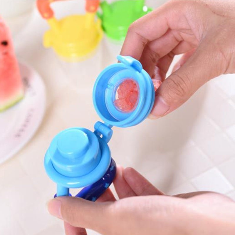 2 in 1 Baby Nibbler Pacifiers Feeder Cartoon Kids Fruit Food Feeding Nipples Safe Feeding Supplies Nipple Nipple