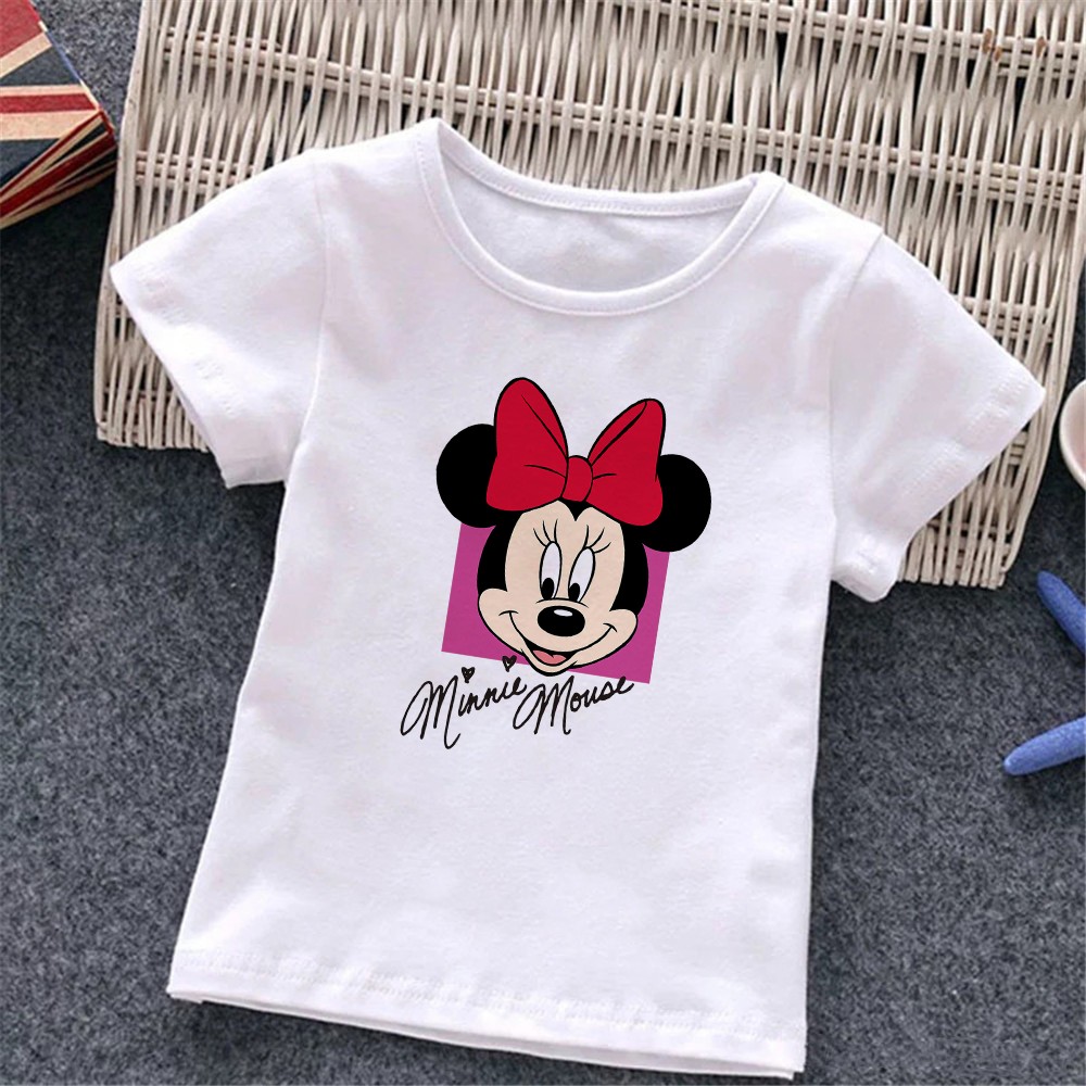 Baby Donald Duck T-shirt Cute Cartoon Print T-shirt Summer White O-Neck Short Sleeve Baby Boys Girls Clothes Baby Clothes