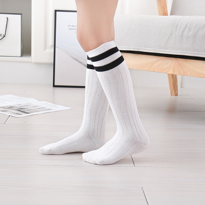 1-12 Years Teenage Kids Boys Toddlers Girls Socks Knee High Long Soft Cotton Baby Socks Stripped Children Socks School Clothes