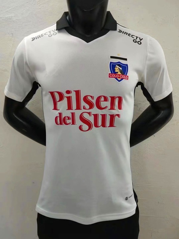 New 2022 soccer jerseys 23 colo colo home and away quality soccer jerseys men's + women's