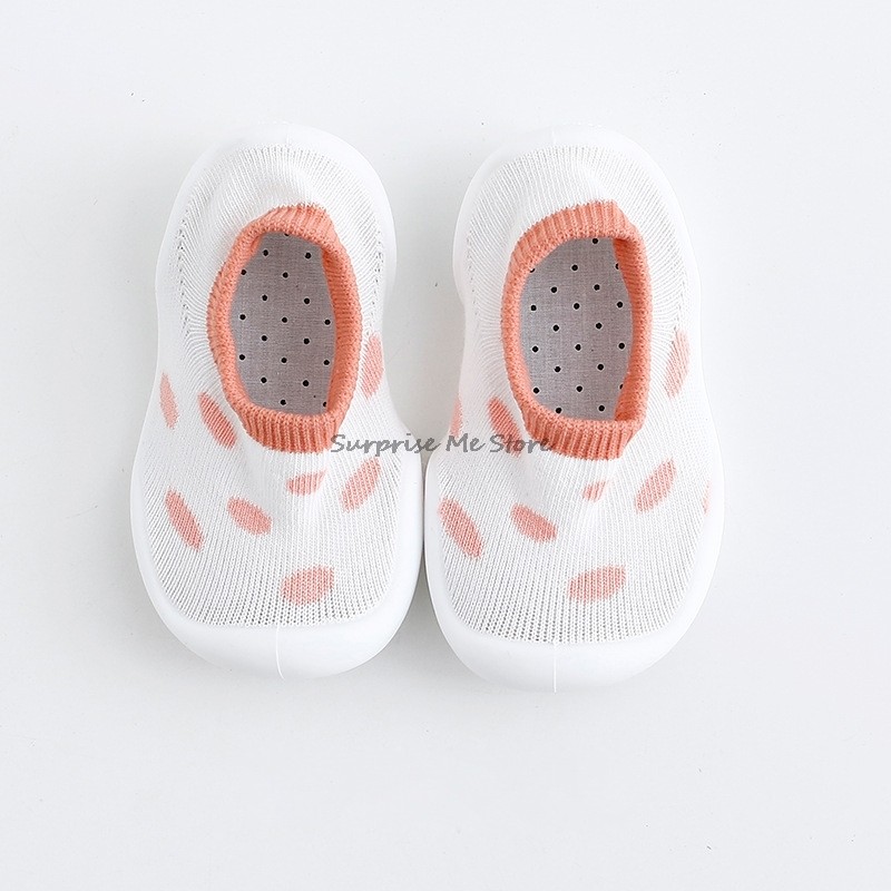 Cute Baby Anti-Slip Frist Walkers Cartoon Newborn Baby Girls Boys Anti-Slip Socks Slippers Boots Shoes Suitable for Baby Toddler