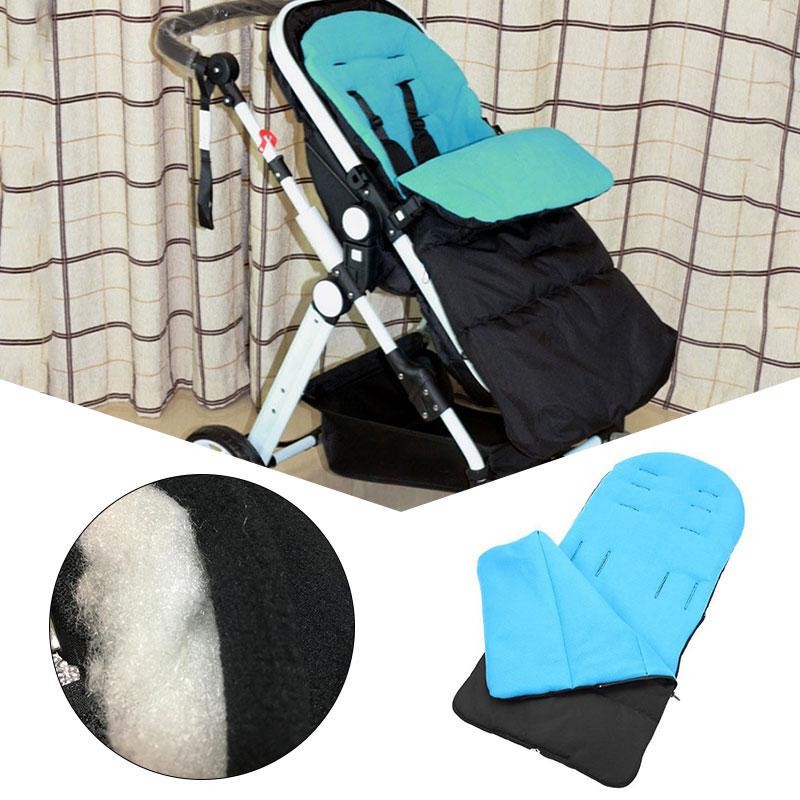 Winter Windproof Infant Infant Sleeping Bag Cold Protective Stroller Carriage Mat Foot Cover