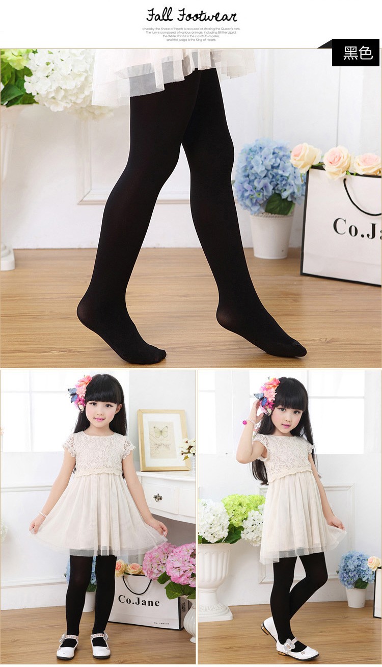 8pcs/lot Summer Style Baby Girl Tights Weddings Party Latin Dance Velvet Kids Pantyhose