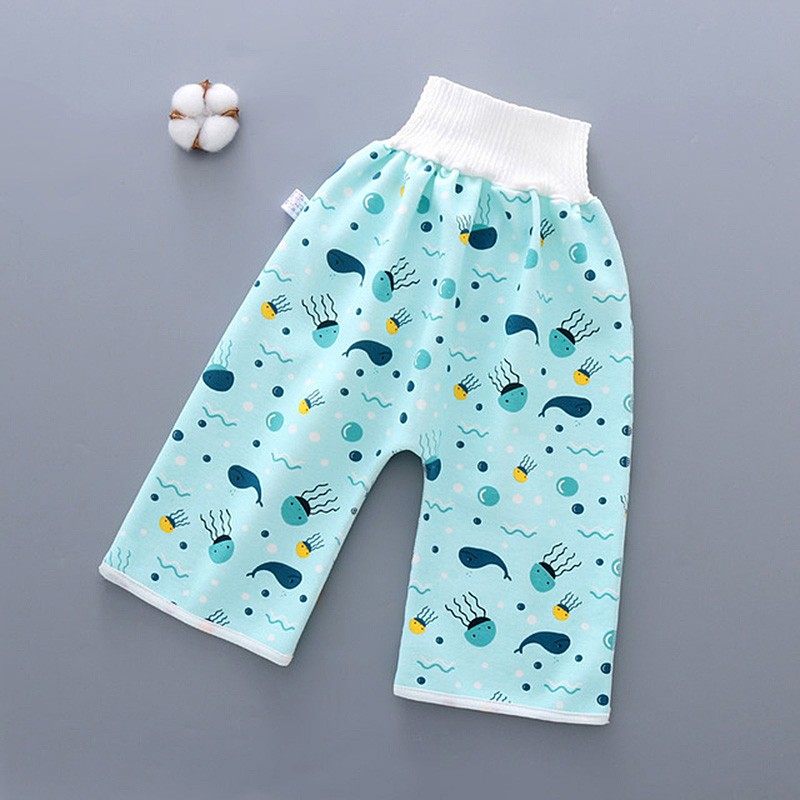 Baby Diaper Skirt Infant Training Pants Cloth Diaper Kids Nappy Pants Skirt Leakproof Crib Potty Training Pants