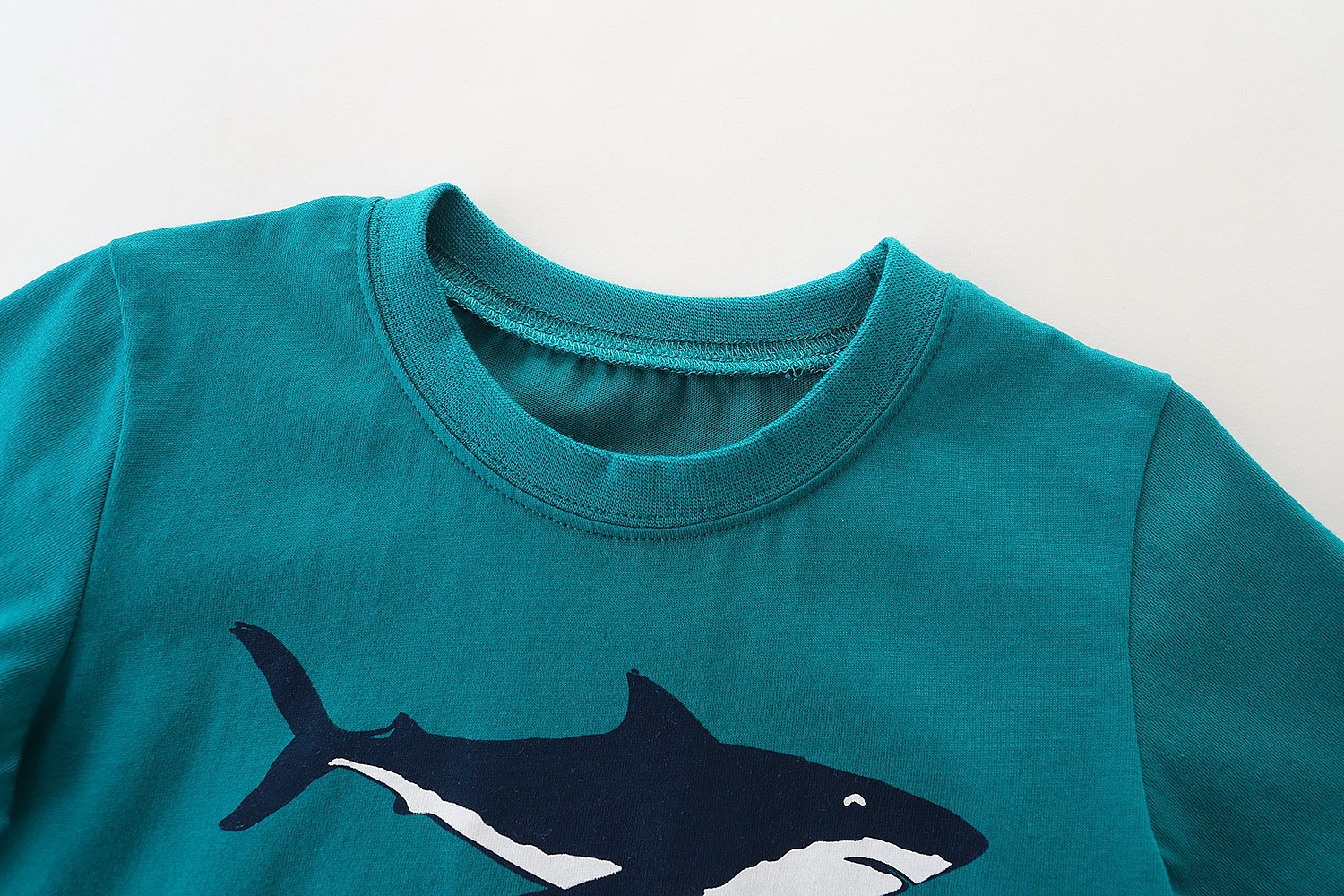 Little maven baby boys summer clothes lovely shark and whale cotton T-shirt baby boy boys kids 2-7 years