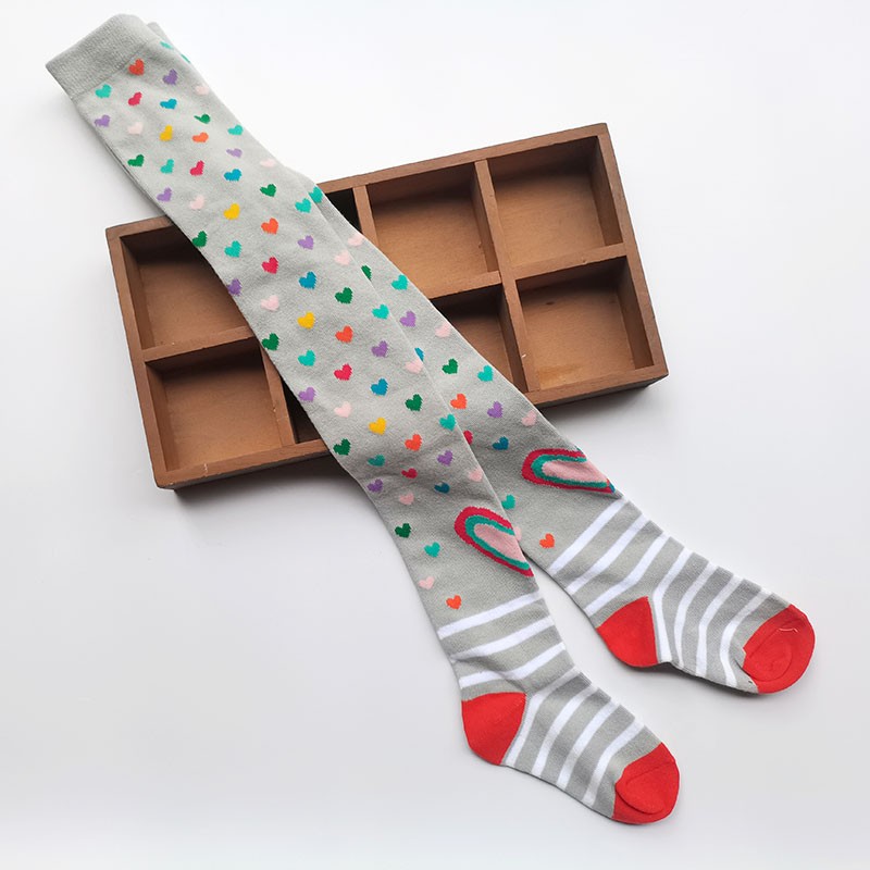 Autumn Winter Children Stripe Pantyhose Stockings Baby Boys Girls Christmas Tights Kids Fancy Dress Children's Clothing