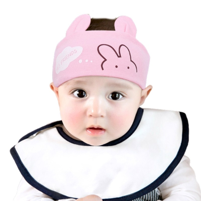 Cartoon Cute Rabbit/Bear Baby Blank Top Hat Headband Elastic Turban Knit Cap Bonnet Sleep Cap