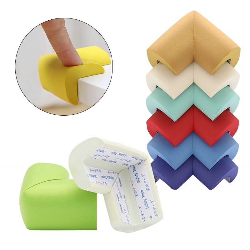 4pcs/set Baby Safety Table Side Protection Soft Infant Collision Corner Protector Children Home Safety Furniture Corners