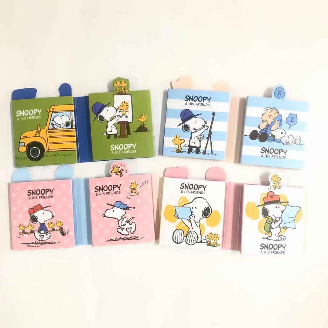 Snoopy Post it Notebook Lady Office N Times Post It Note Paper Cute Student Stationery Label Sticker