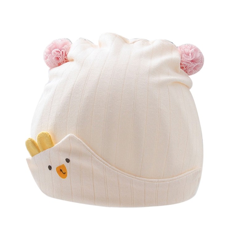 Soft Cotton Beanie 0-6 Months Newborn Baby Beanie Bath Gift Gift