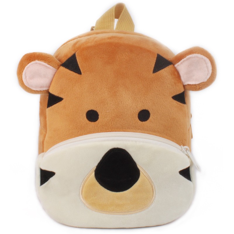 Baby Plush Backpack Cute Kindergarten Backpacks For Kids Boy Girl 3D Cartoon Animal Baby Bags 0-4 Years Children Book Bag