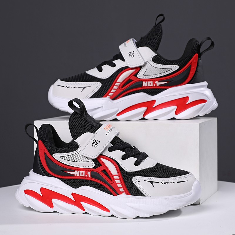 Kids Sneakers 2022 Spring New Boys Breathable Mesh Casual Sneakers Children Lightweight Running Shoes Girls Tenis Outdoor