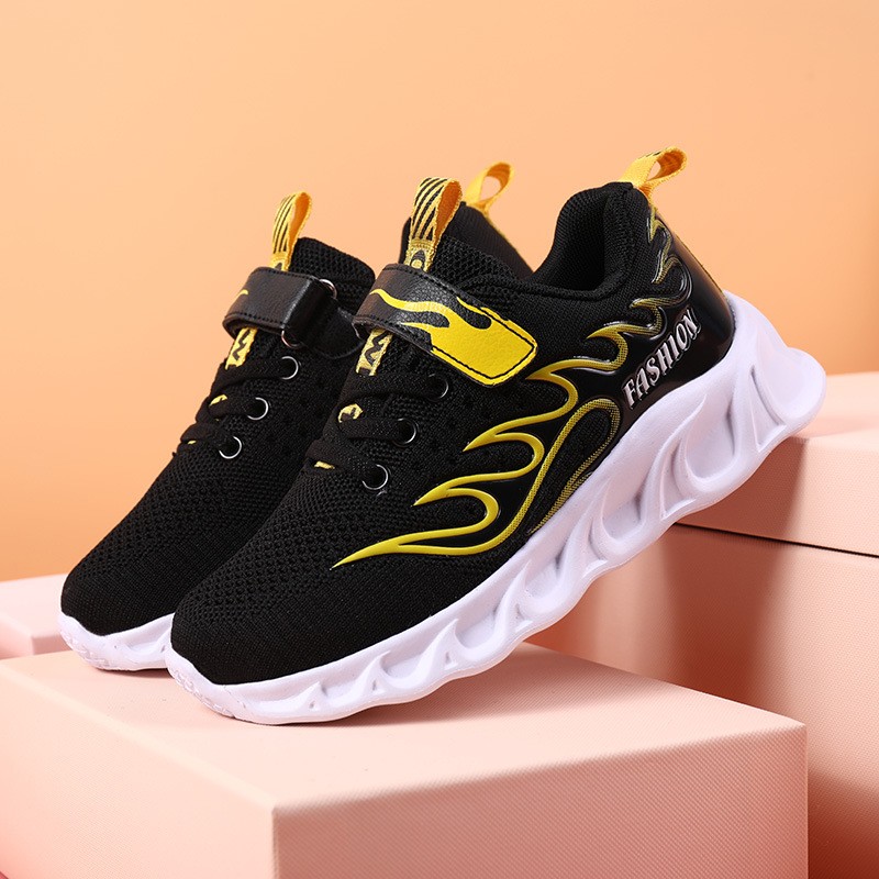 Summer Fashion Children's Outdoor Sneakers Boys Running Walking Shoes Breathable Soft Sole Casual Light Sneakers Shoes