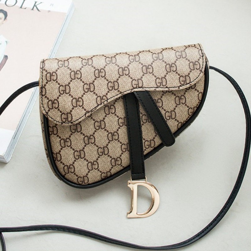 Fashion Retro Women's Bag Single Shoulder Mobile Phone Bag Small Cashless Bag Key Wallet Cosmetic Bag